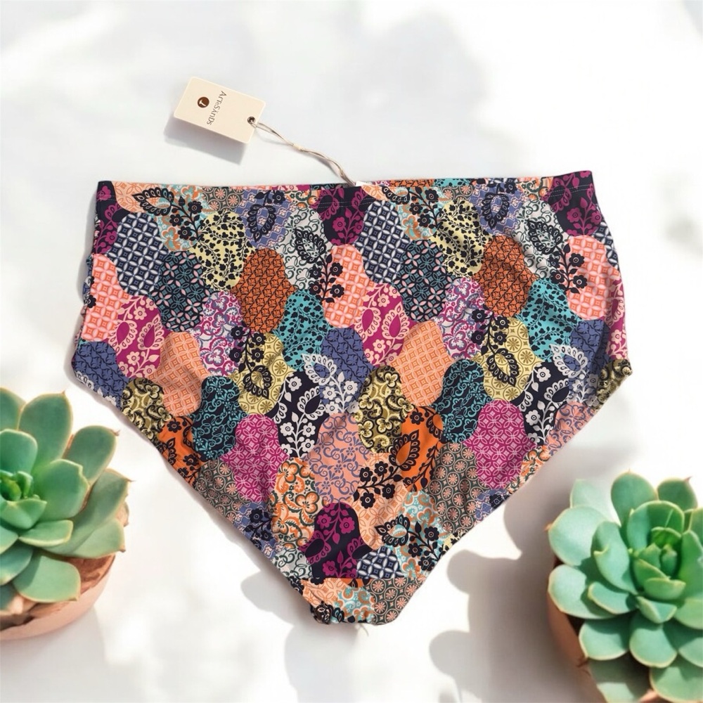 Artesands NWT Botticelli High Waist Swim Bottoms Size 22 - Picture 2 of 2